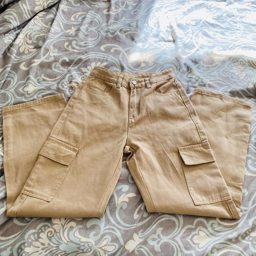 Khaki Cargo Pants